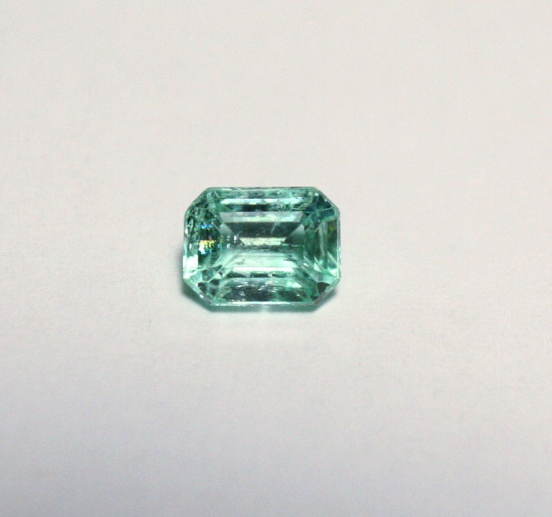 Panjshir Valley Emerald 0.58ct Rare Natural Emerald Cut Genuine Afghan Emerald 5.5x4mm