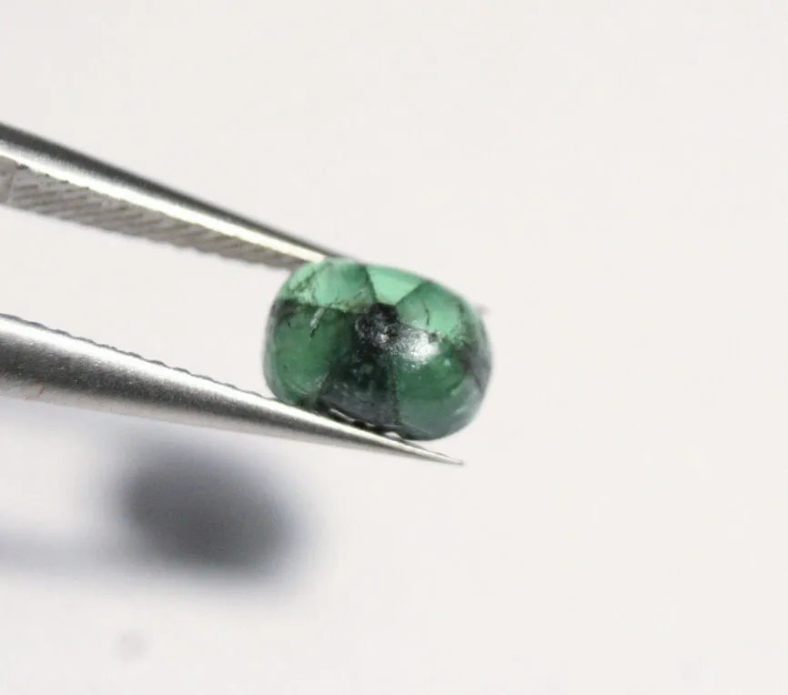 Trapiche Emerald 1.48ct Stunning Rare Natural Emerald 8x5mm Muzo Columbia