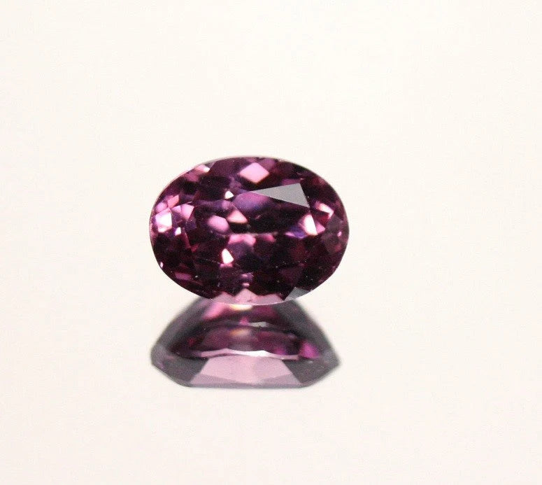 Mahenge Garnet 1.15ct Pastel Pink Purple - Stunning Rare Garnet Tanzania Oval Cut 7x5mm