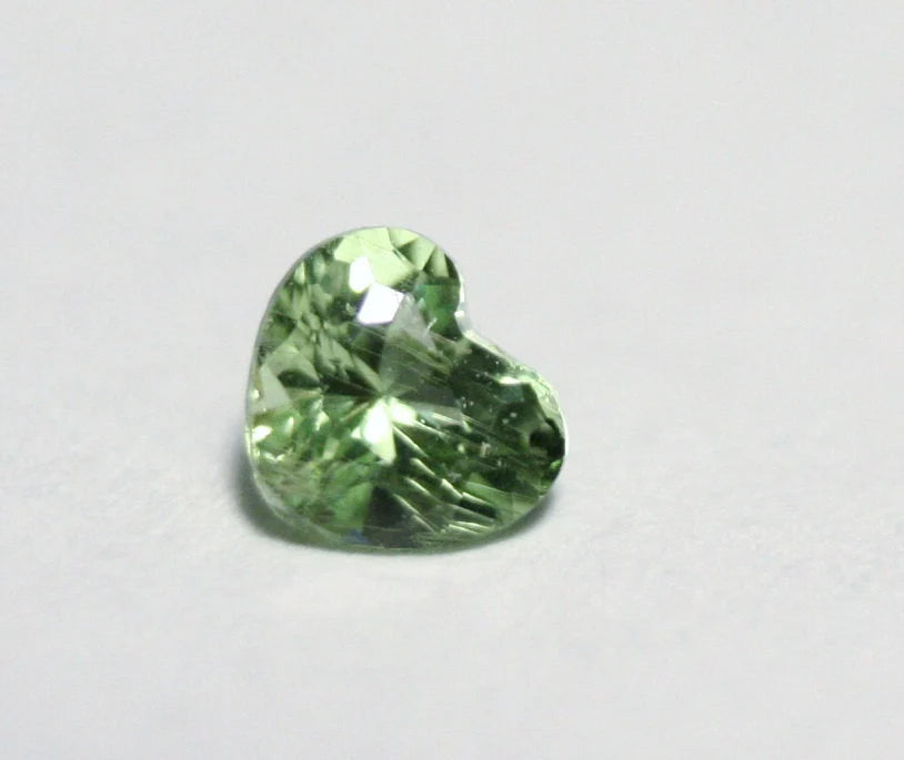 Kornerupine 0.22ct AAA Rare Natural Prismatine Fine Faceted Gem Tanzania, Mint Green 3.5x3.5mm