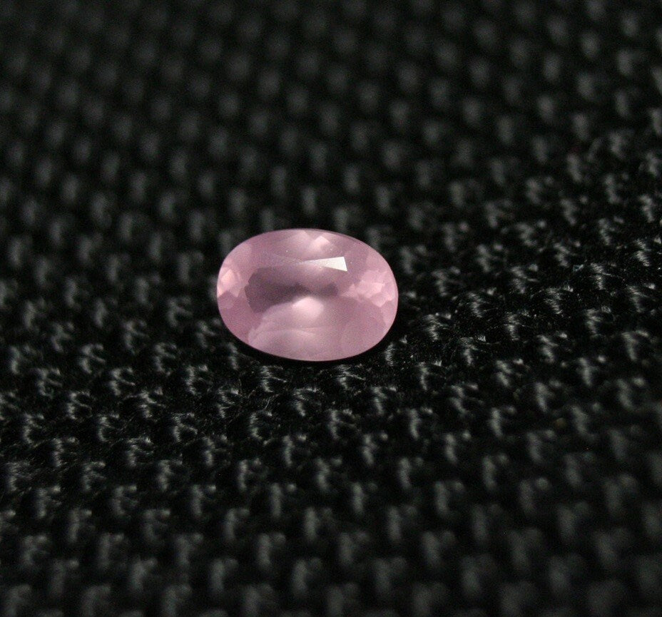 Mahenge Silky Pink Spinel 0.47ct Rare Fluorescent Oval Cut Gem 6x4mm Tanzania