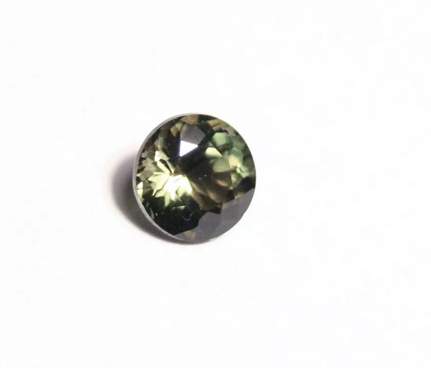 Kornerupine 0.68ct AAA Rare Natural Prismatine Fine Round Cut Gem Sri Lanka 5x5mm