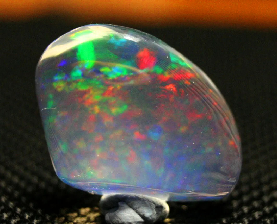 Mexican Contraluz Precious Opal 10.4ct Exquisite Stunning Rare Water Opal, Video