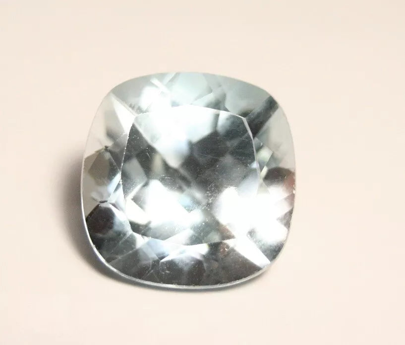 Natural Blue Topaz 14.4ct Untreated - Namibia - Cushion Cut