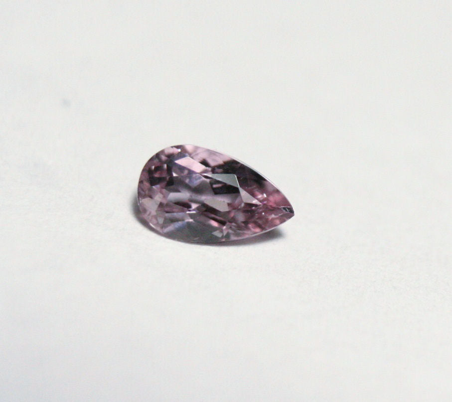 Afghani Diaspore 0.42ct Rare Pink Purple Diaspore New Find - Afghanistan 6x4mm