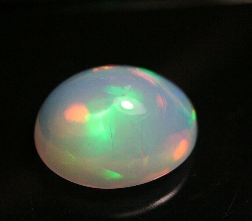 Welo Crystal Opal Cabochon 7.8ct Rainbow Blaze AAA Jelly Opal - See Video