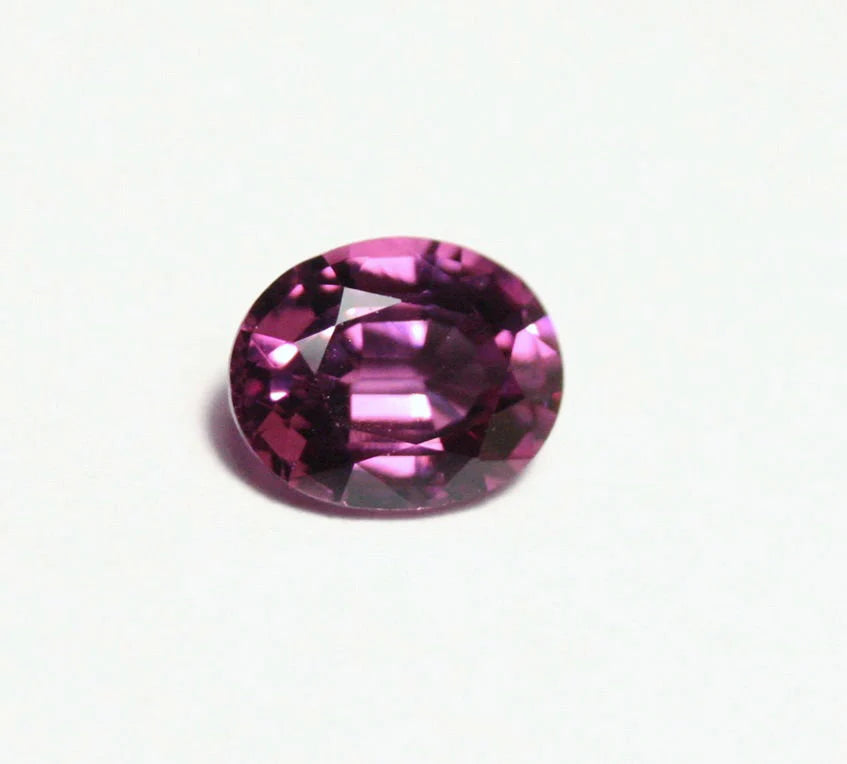 Mahenge Garnet 1.05ct Pastel Pink Purple Stunning Rare Garnet Tanzania Oval Cut 7x5mm