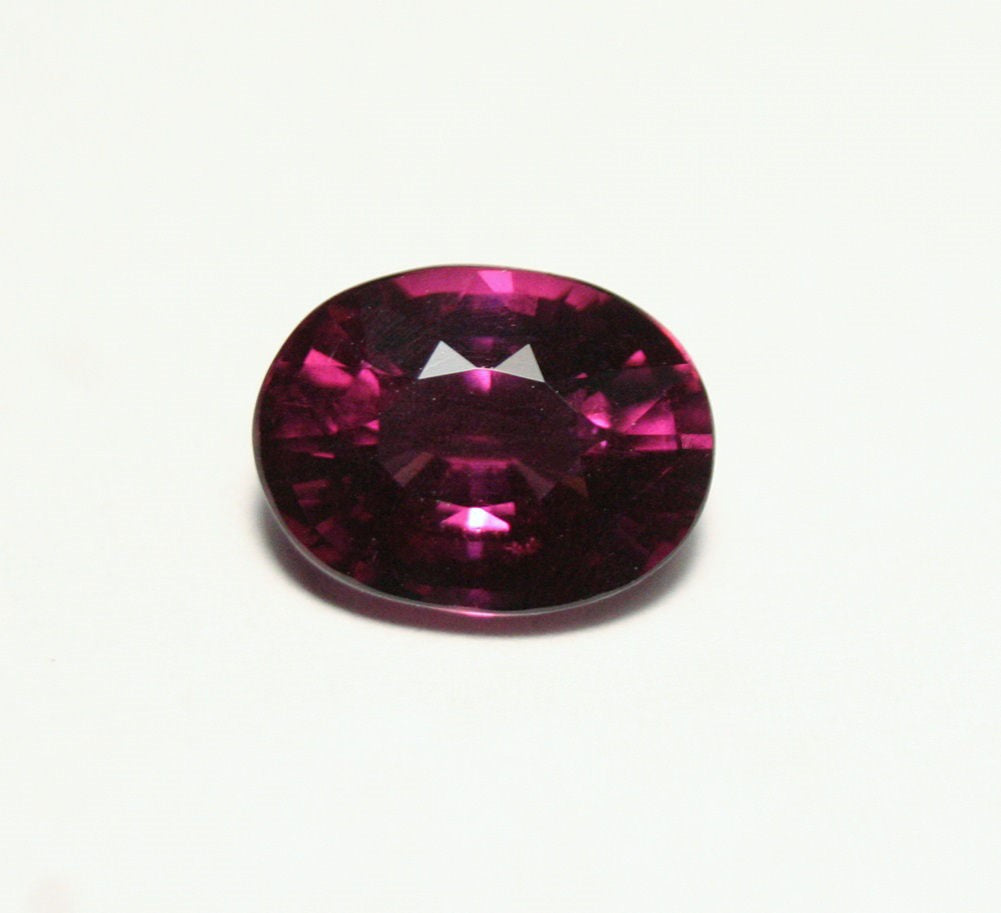 Pink Colour Shift Mahenge Garnet 3ct Rare Pastel Pyrope Garnet Oval Cut 9x7mm