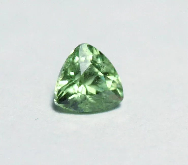 Kornerupine 0.44ct Natural Prismatine Rare Gem Tanzania Mint Green 4.5x4.5mm AAA