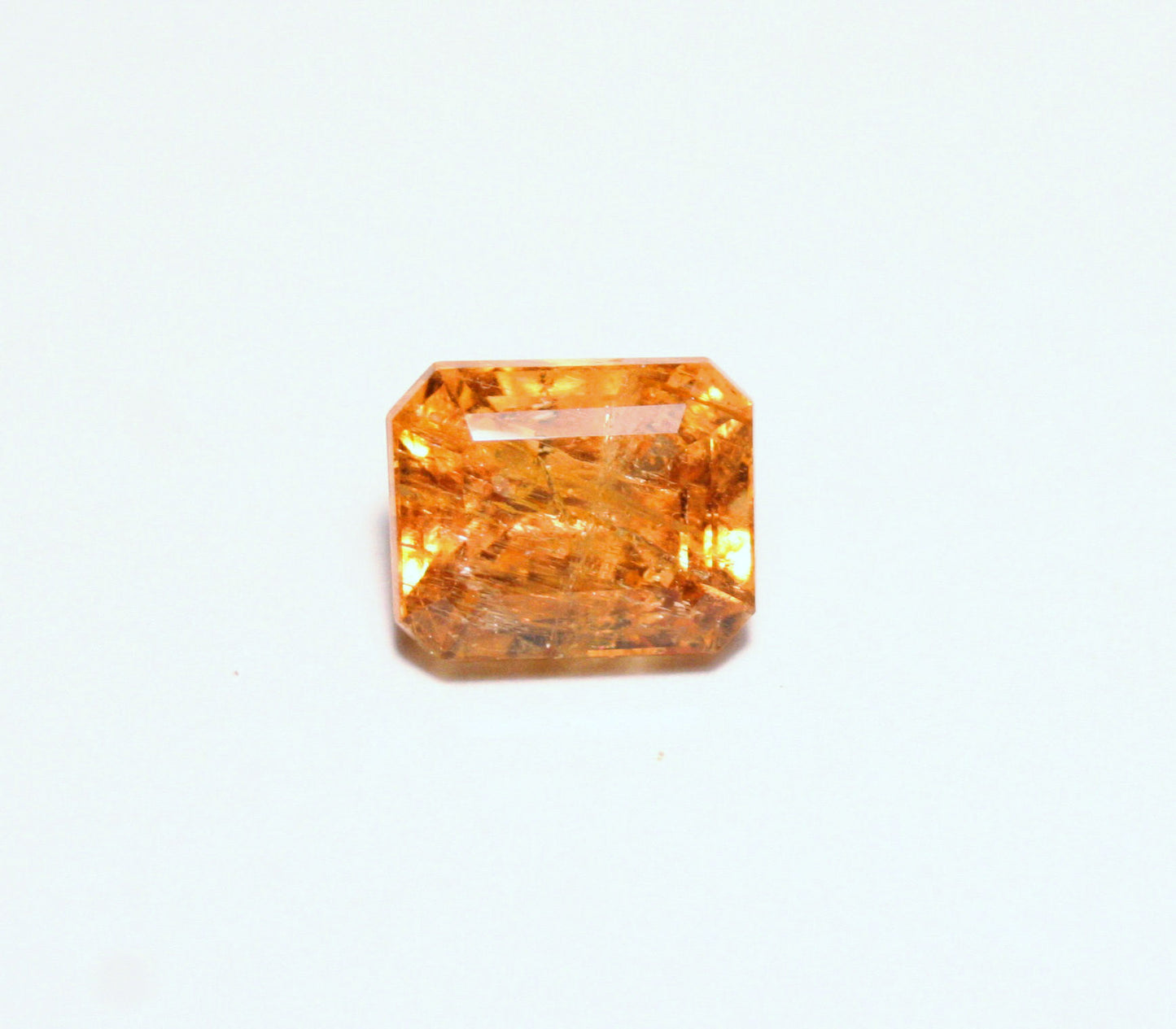 Imperial Topaz 7.7ct Ouro Preto, Brazil, Natural Untreated Rare AAA Topaz 12x9mm