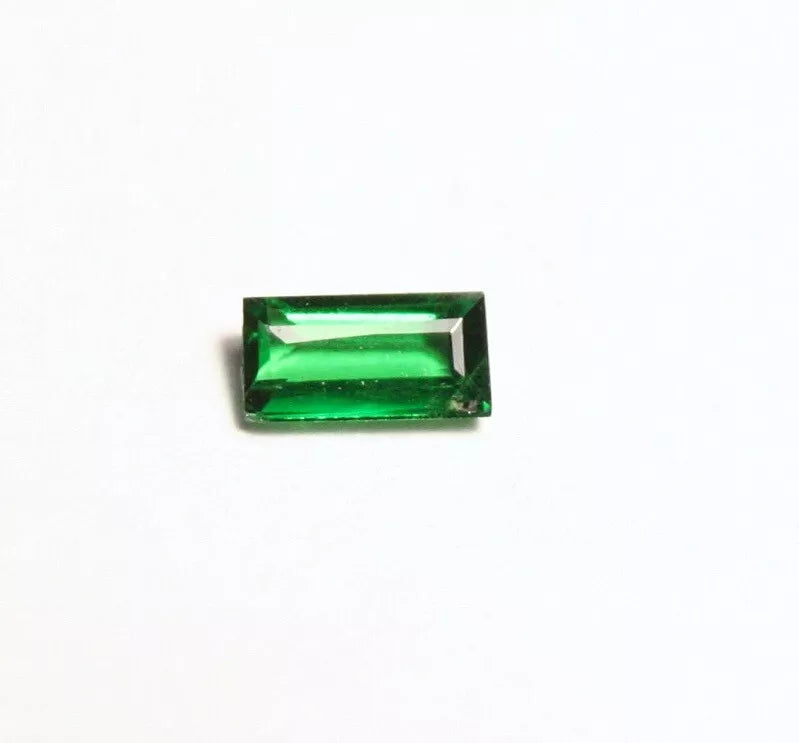 Tsavorite Garnet 0.14ct Rare Emerald Green Genuine Fine Gem Tanzania 4x2mm