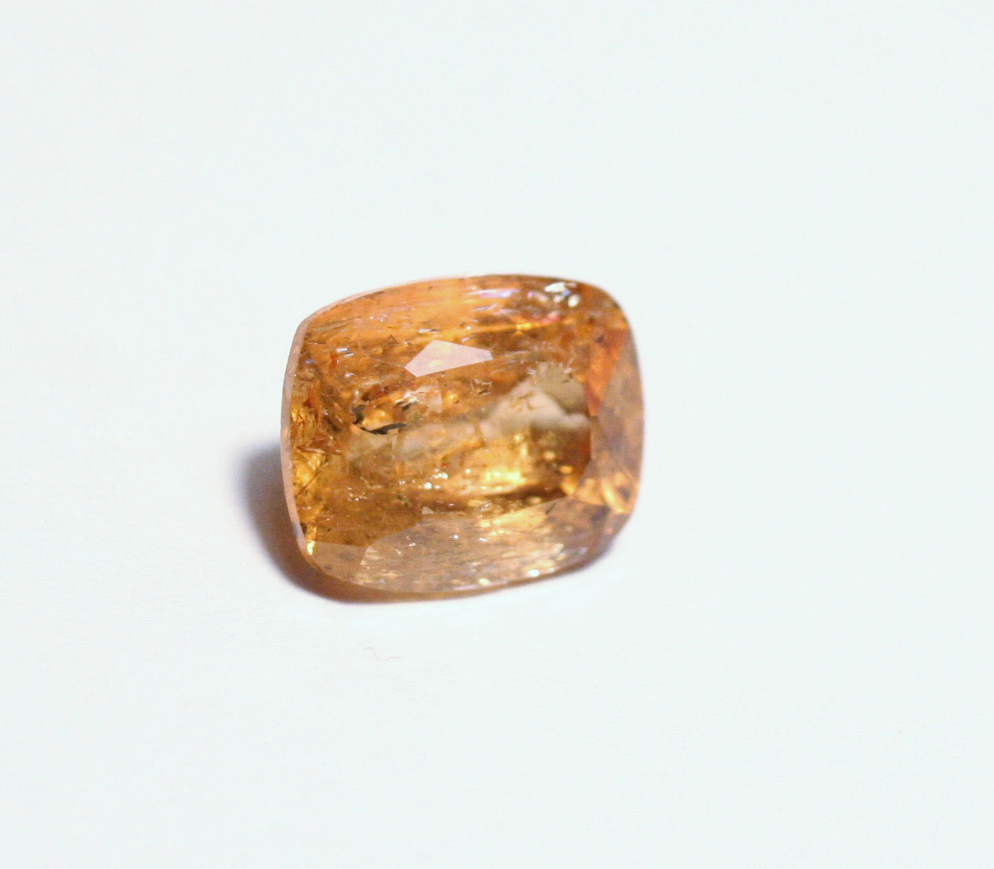 Imperial Topaz 5.3ct Ouro Preto, Brazil, Natural Untreated Rare Orange Topaz 11x9mm