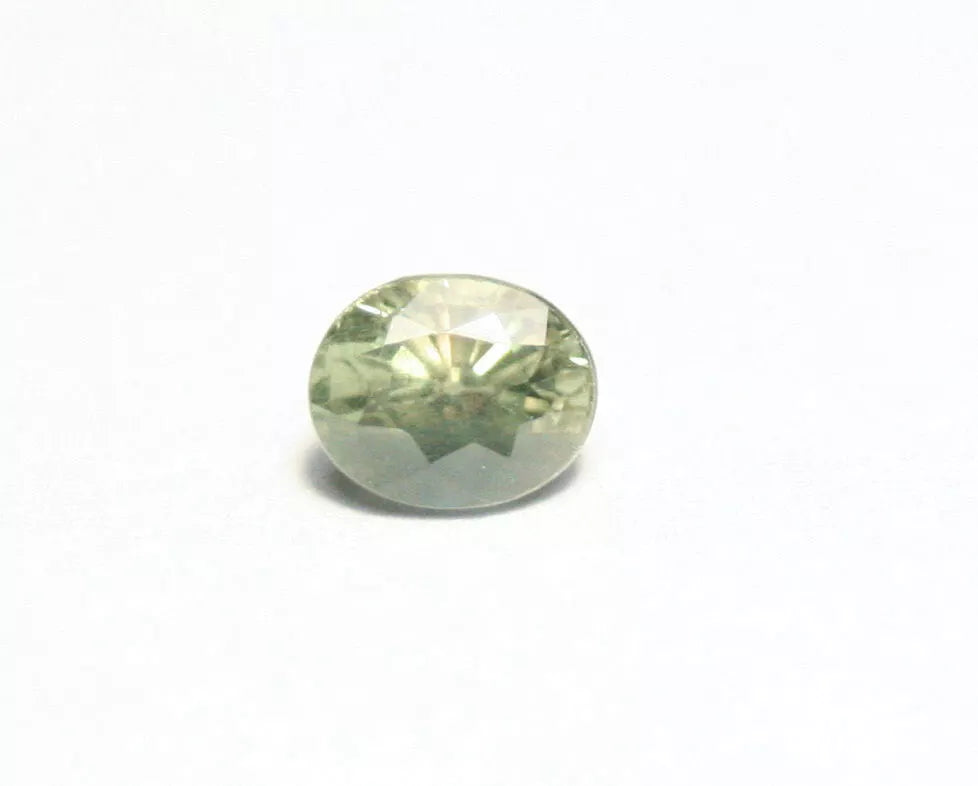 Green Burmese Chrysoberyl 0.58ct Beautiful Custom Oval Cut Gem 4x3mm