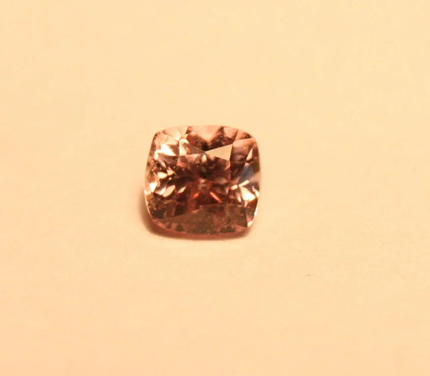 Pink Pastel Malaya Garnet 0.54ct Madagascar High Pyrope 4x4mm