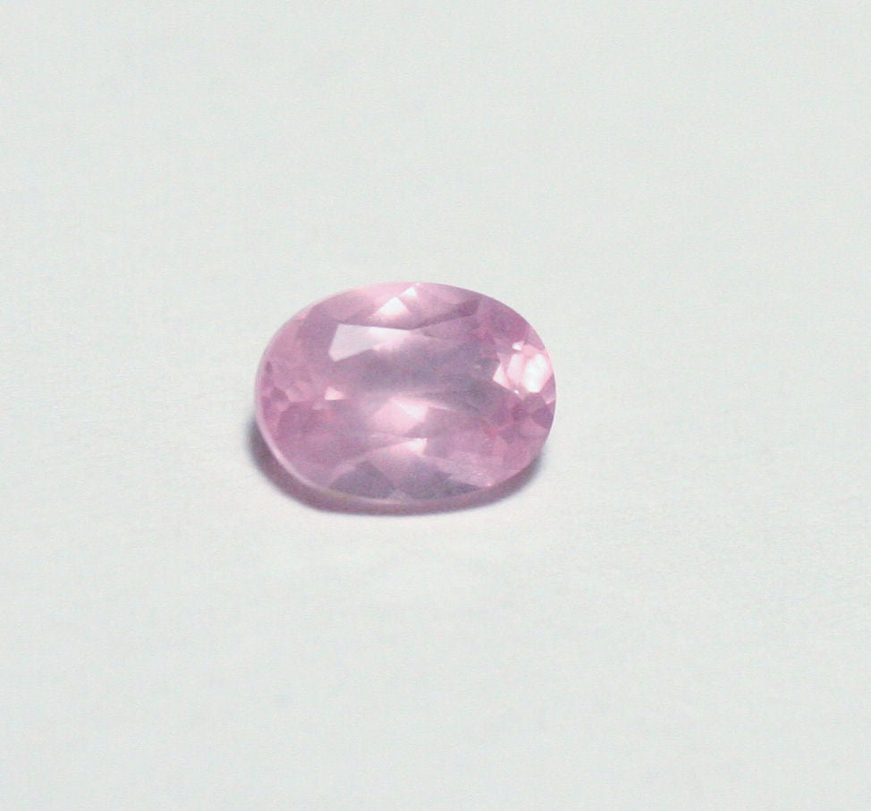 Mahenge Pink Spinel 0.5ct Rare Fluorescent Oval Cut Gem 6x4mm Tanzania