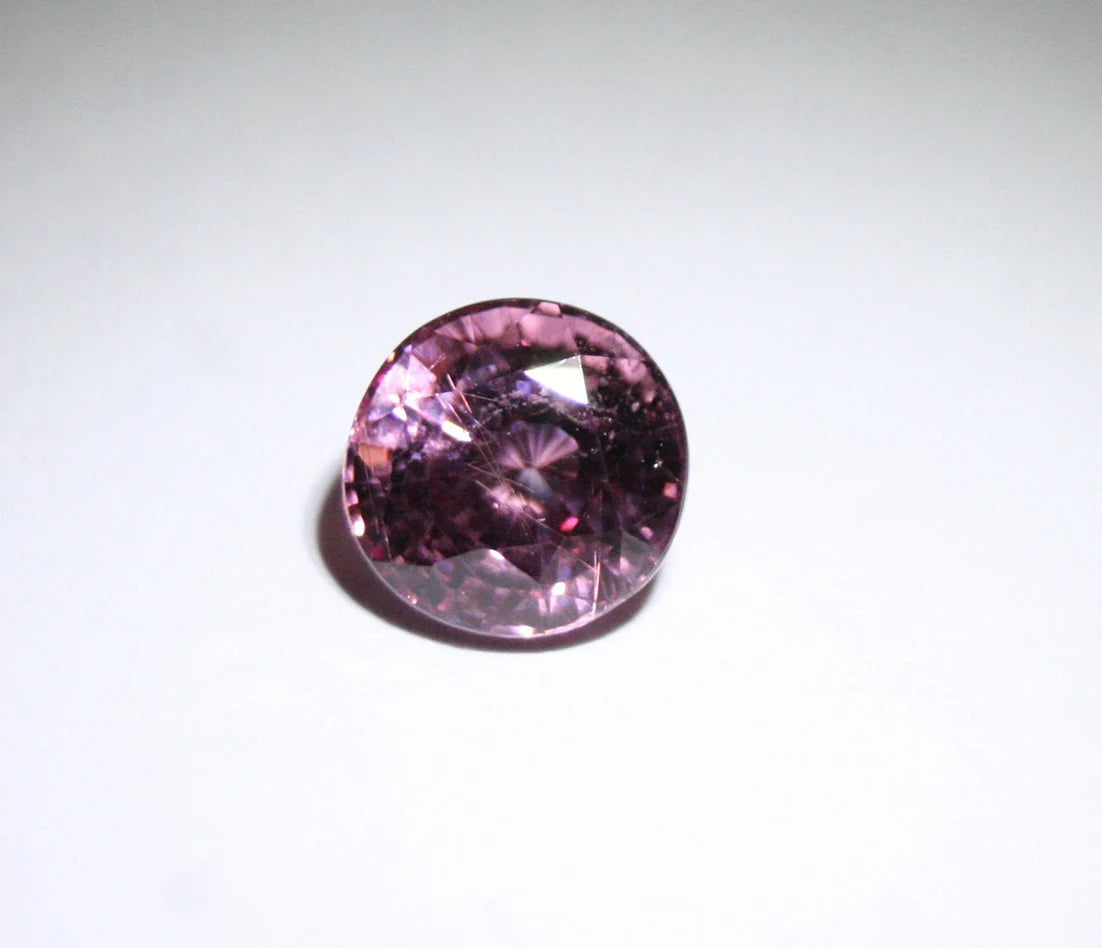 Rare Pink Pastel Pyrope Colour Shift Garnet 1.67ct Tanzania 7x7mm