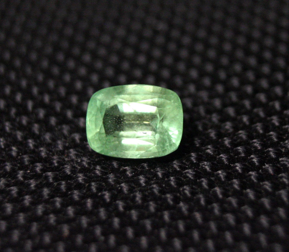 Kornerupine 1.76ct Natural Prismatine Rare Gem Tanzania Lime Green 8x6mm AAA