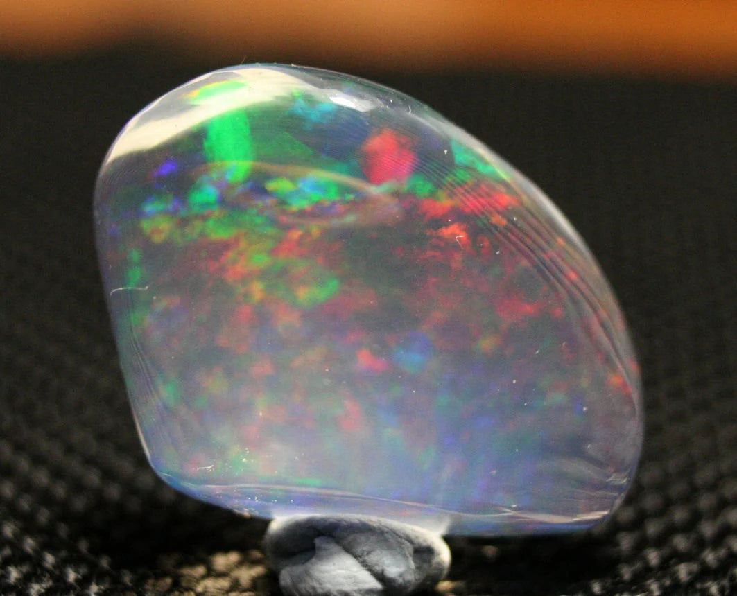 10.43ct Rare Mexican Contraluz Precious Opal Stunning Rare Water Opal See Video