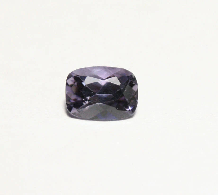 Mahenge Purple Spinel 0.71ct Fine Scintillating Cushion Cut Gem Tanzania 6x4mm