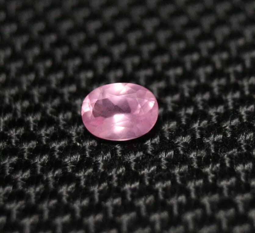 Mahenge Pink Spinel 0.33ct Rare Fluorescent Fine Natural Spinel Oval Cut 5x4mm