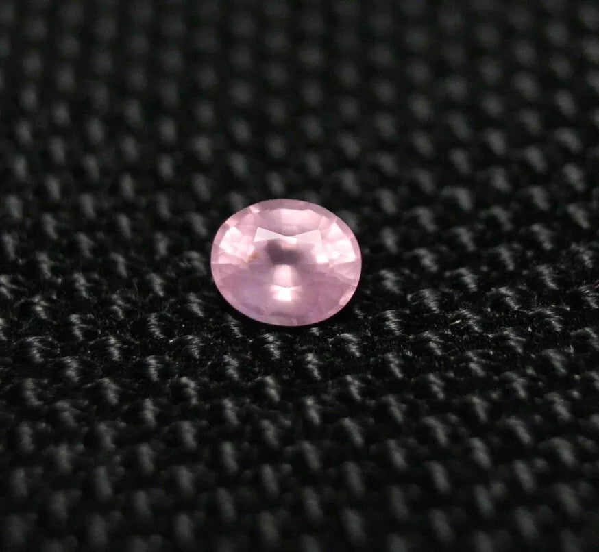 Mahenge Pink Spinel 0.39ct Rare Fluorescent Fine Natural Spinel Oval Cut 5x4mm