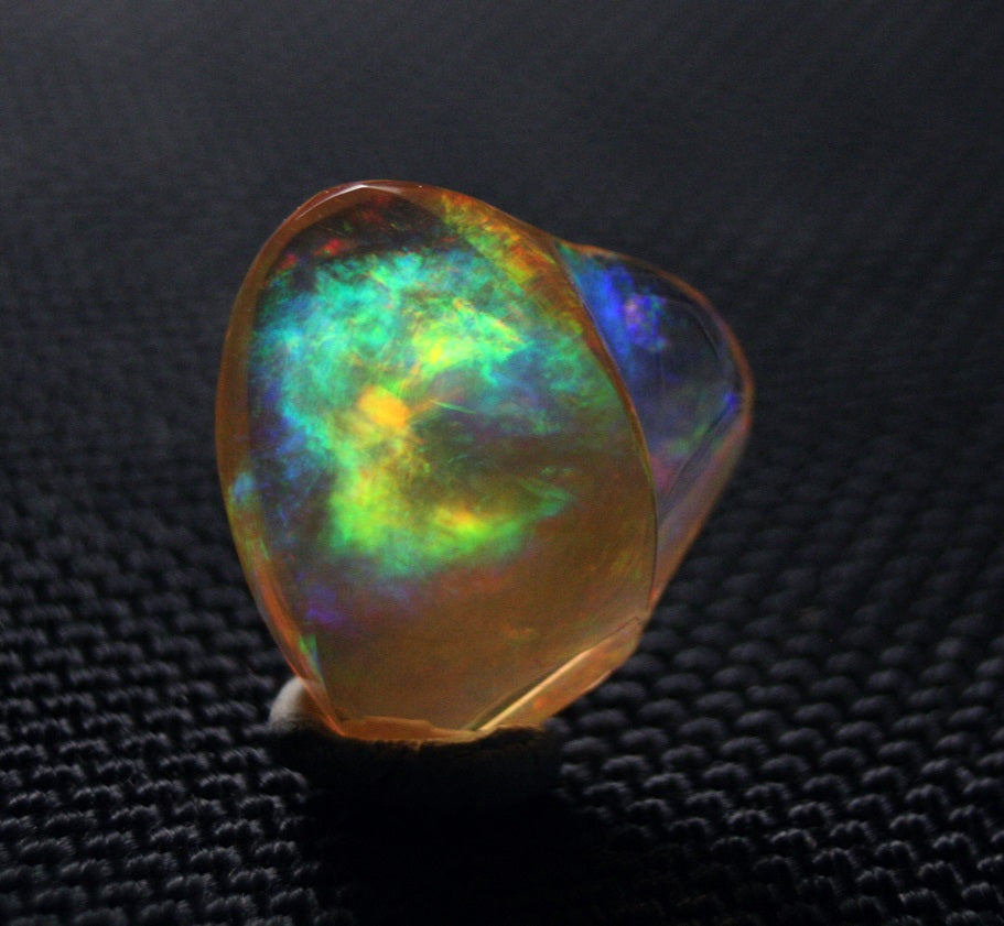 Rare Mexican Contraluz Precious Opal 10.8ct Stunning Rutile Water Opal See Video