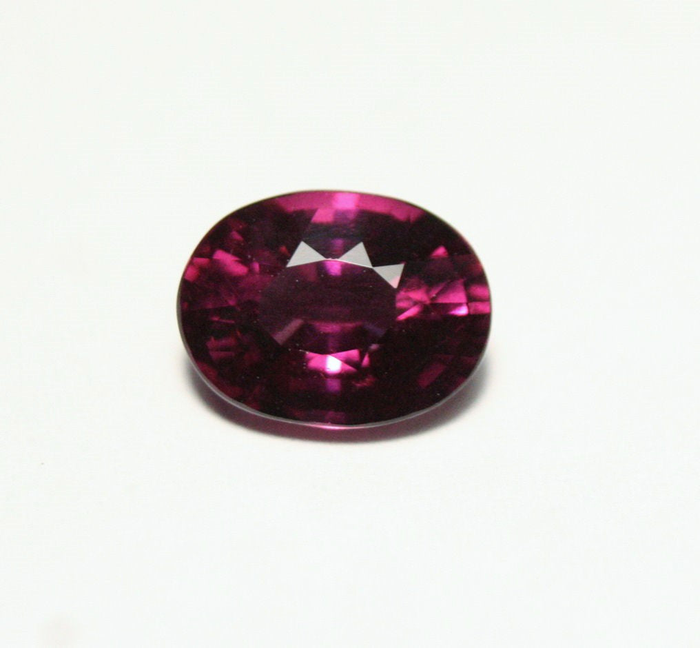 Pink Colour Shift Mahenge Garnet 3ct Rare Pastel Pyrope Garnet Oval Cut 9x7mm