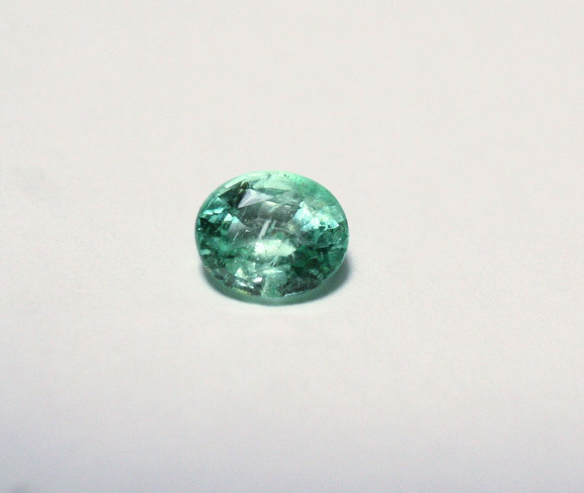 Panjshir Valley Emerald 0.65ct Rare Natural Oval Cut Genuine Afghan Emerald 6x5mm