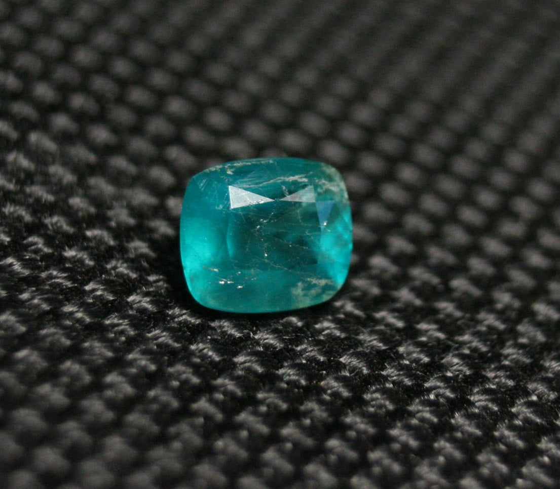 Hauyne 0.93ct Ultra Rare Electric Teal Hauynite Excellent Clarity Afghanistan