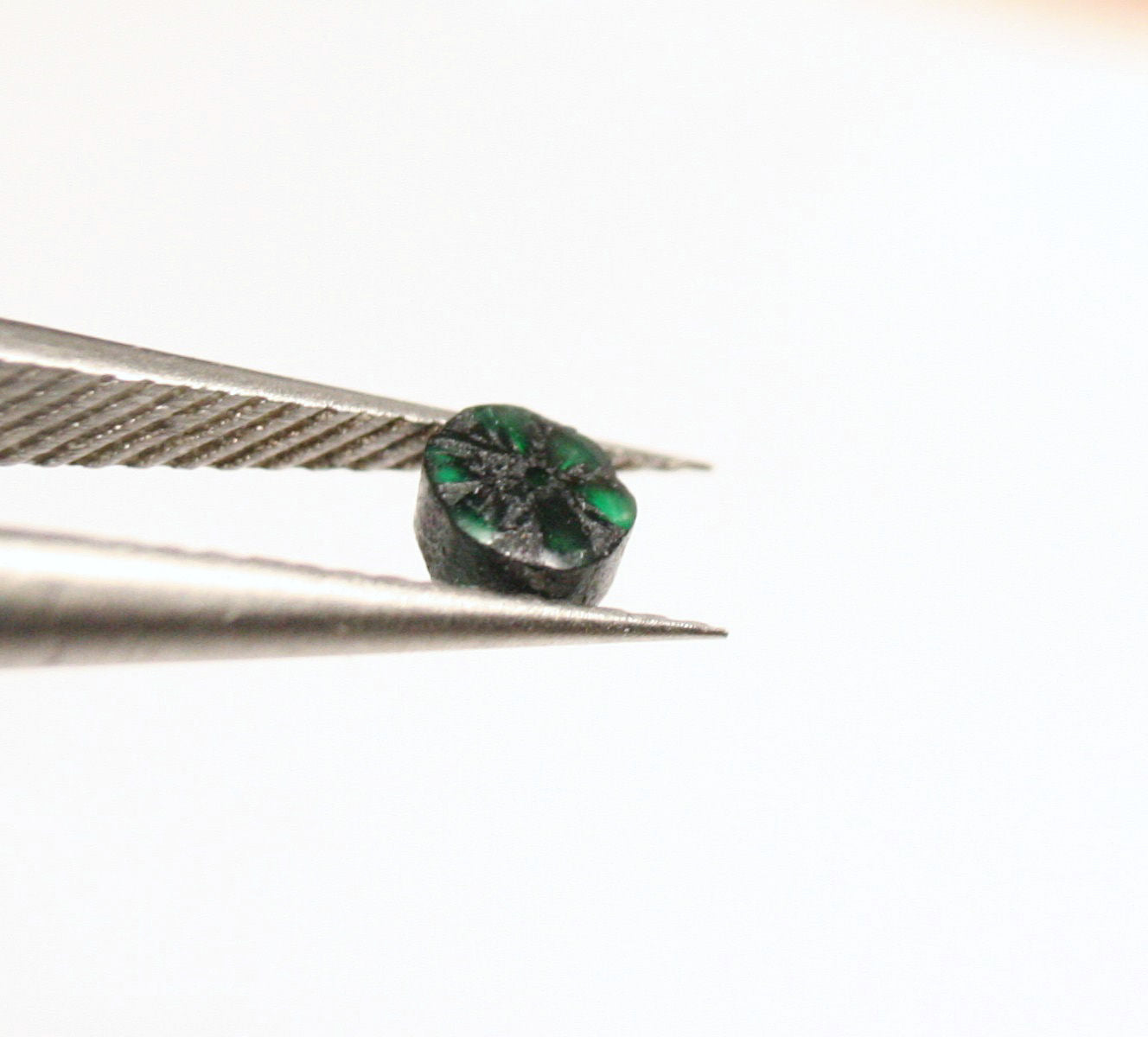 Colombian Trapiche Emerald 0.29ct Stunning Rare Natural Emerald - 4x3mm