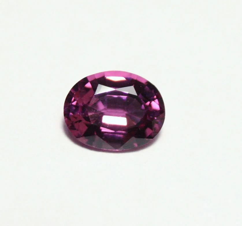 Mahenge Garnet 1.05ct Pastel Pink Purple Stunning Rare Garnet Tanzania Oval Cut 7x5mm