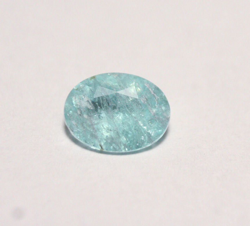 Paraiba Tourmaline 1.43ct Copper Bearing Cuprian Tourmaline Stunning Gem Mozambique 9x6.5mm