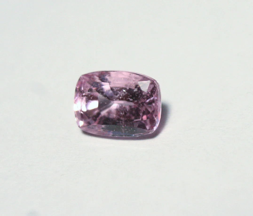 Mahenge Pink Spinel 1.66ct Rare Scintillating Cushion Cut Natural 8x6m Tanzania