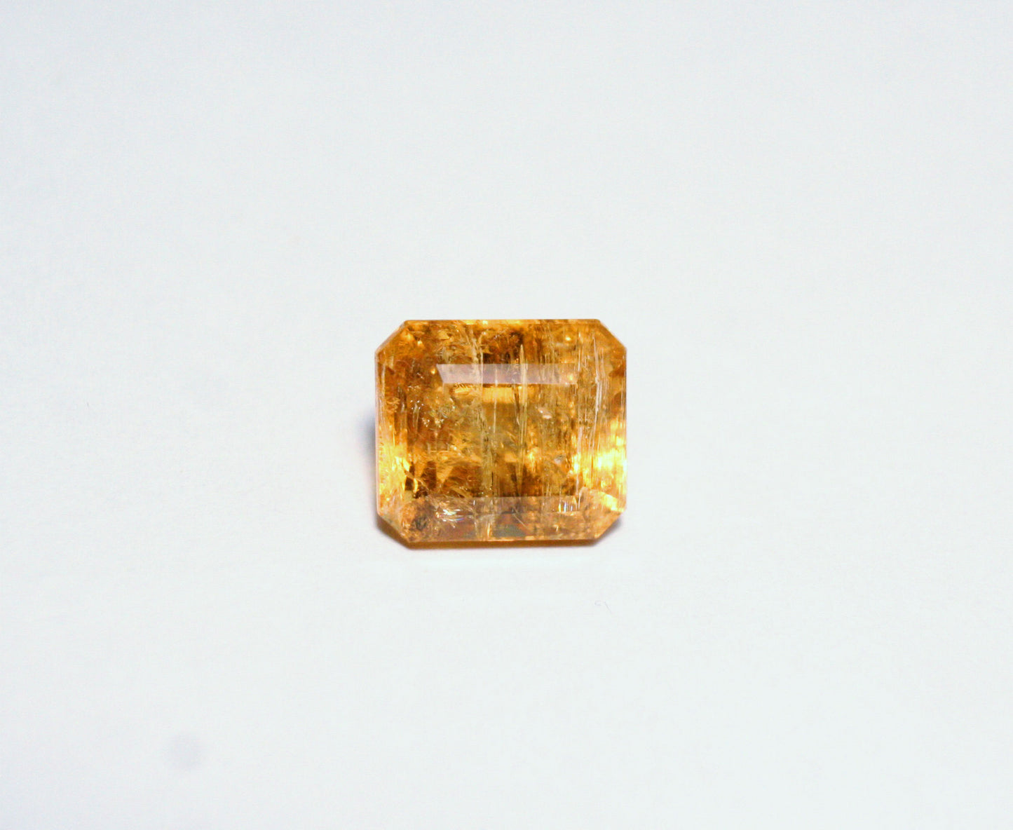 Imperial Topaz 10.19ct Ouro Preto, Brazil, Natural Untreated Rare Orange Topaz 12x10mm