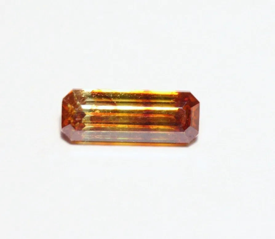 Sphalerite 1ct Vibrant Emerald Cut Gemstone Spain Natural Gem Sphalerite 9x3.8mm