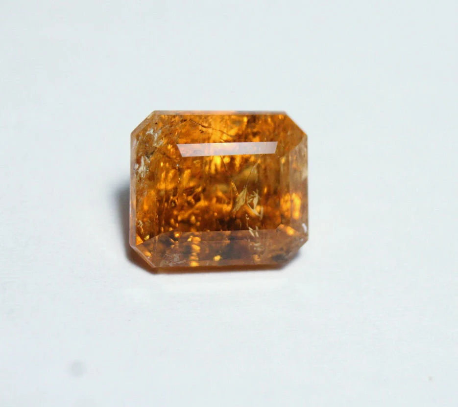 Imperial Topaz 8.8ct Ouro Preto, Brazil, Natural Untreated Rare AAA Topaz 11x10mm