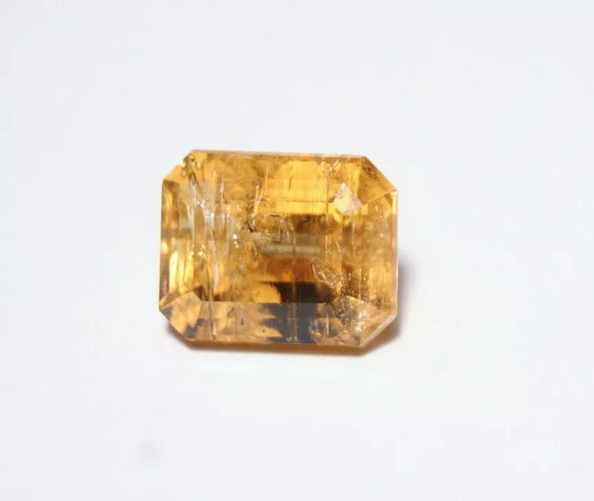 Imperial Topaz 6.2ct Ouro Preto, Brazil, Natural Untreated Rare AAA Topaz 11x9mm