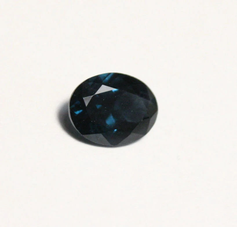 Mahenge Teal Blue Spinel 0.75ct Rare Oval Cut Natural Spinel 6x5mm AAA Tanzania