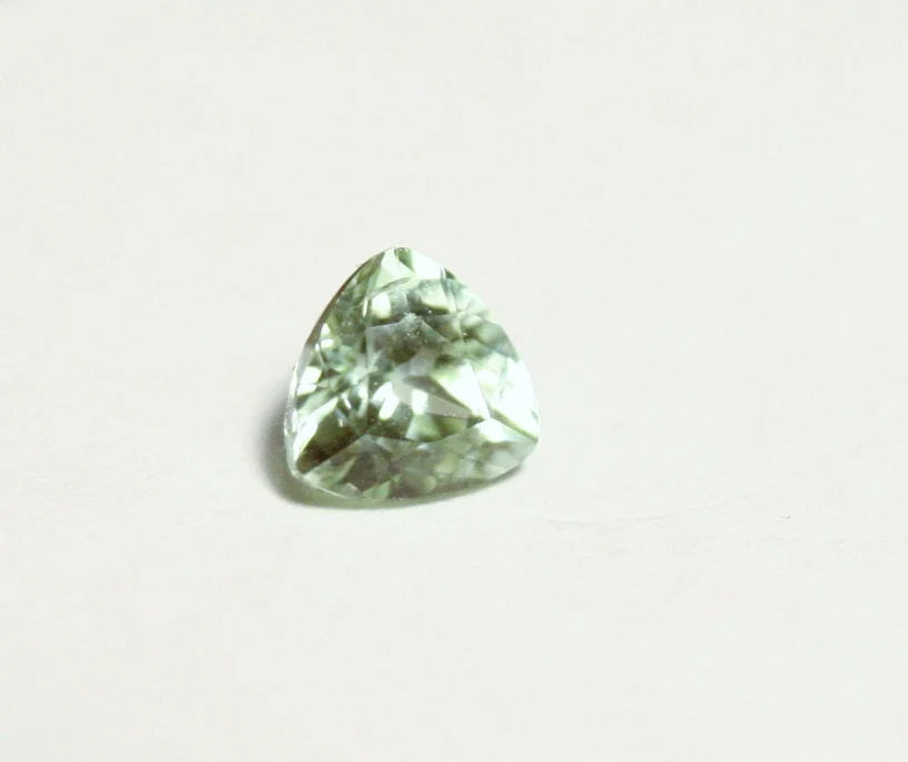 Rare Kornerupine 0.35ct AAA Rare Natural Prismatine Fine Faceted Gem Tanzania, Mint Green 4x4mm