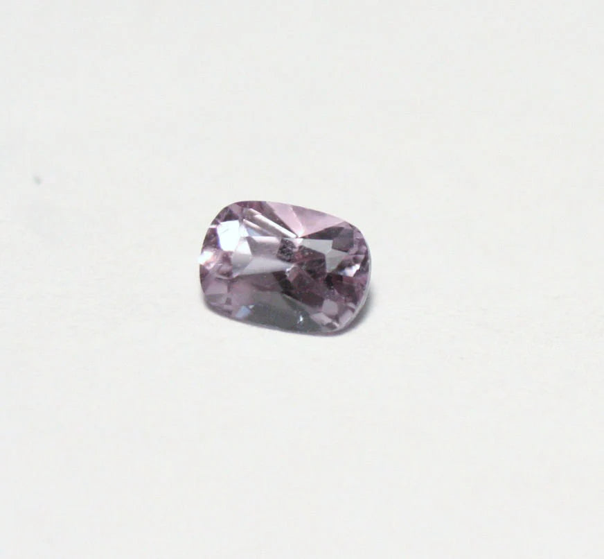 Afghani Diaspore 0.4ct Rare Pink Purple Diaspore New Find - Afghanistan 5x4mm