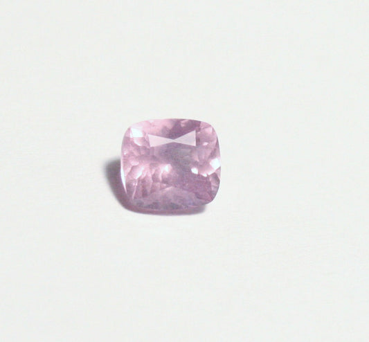 Mahenge Pink Spinel 0.34ct Rare Fluorescent Cushion Cut Gem 4.2x4mm Tanzania