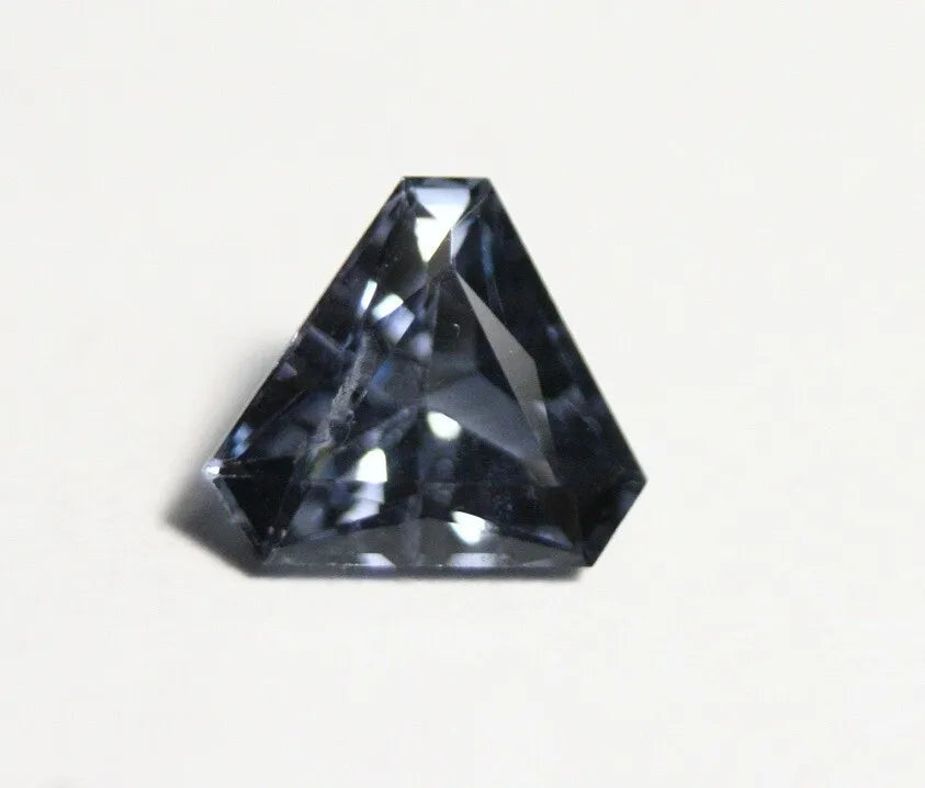 Mahenge Blue Spinel 0.82ct Rare Scintillating Trillion Cut Gem 6x6mm Tanzania