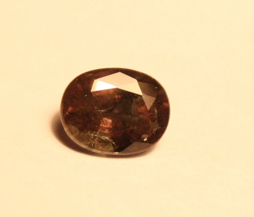 Green Colour Change Garnet 0.83ct Bekily, Madagascar Worlds Rarest Garnet 6x4.5mm