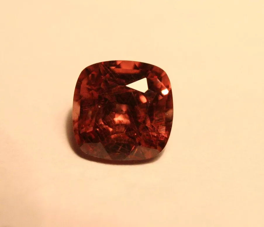 Colour Change Garnet 1.45ct Cushion Cut Gem with Rare Colour Change Tanzania 6x6mm