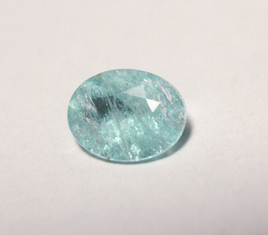 Paraiba Tourmaline 1.43ct Copper Bearing Cuprian Tourmaline Stunning Gem Mozambique 9x6.5mm