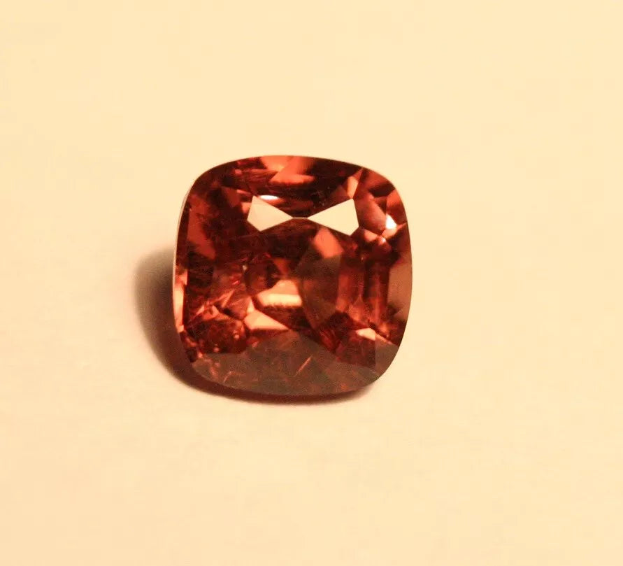 Colour Change Garnet 1.45ct Cushion Cut Gem with Rare Colour Change Tanzania 6x6mm