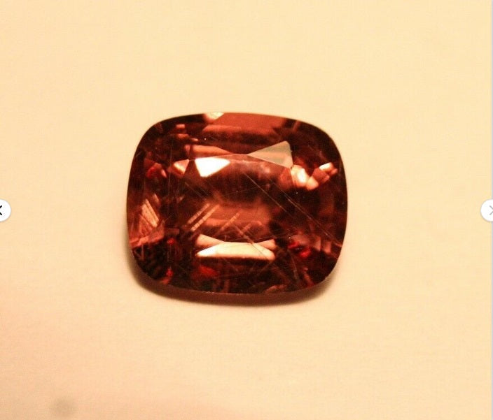 Colour Change Garnet 1.55ct Custom Cut Gem with Rare Superb Colour Change 7x6mm