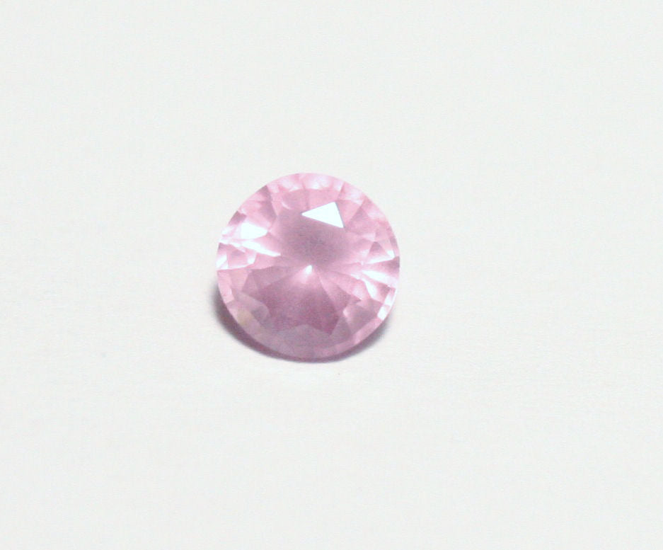 Mahenge Pink Spinel 0.41ct Rare Fluorescent Round Cut Gem 4.2x4.2mm Tanzania