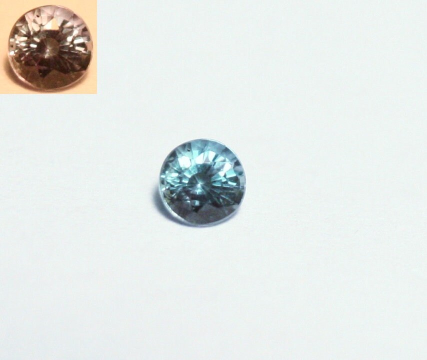 Alexandrite 0.10ct Beautiful Colour Change Rare Natural Alexandrite Tanzania 2.5x2.5mm