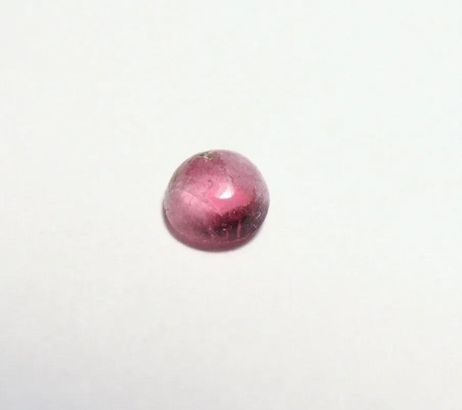 Pezzottaite Cabochon 0.17ct Ultra Rare Neon Raspberry Beryl Madagascar 3.5x3mm